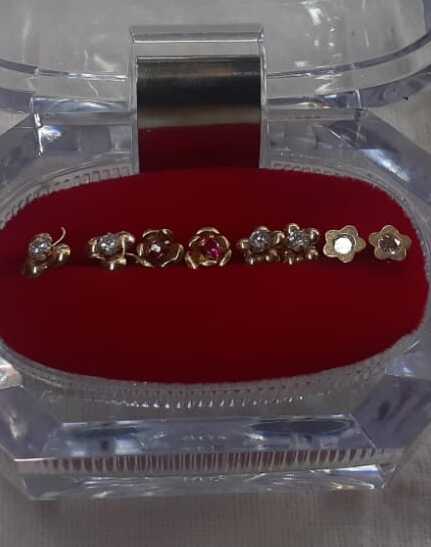 Aretes de oro - Joyería La Filigrana Trujillo