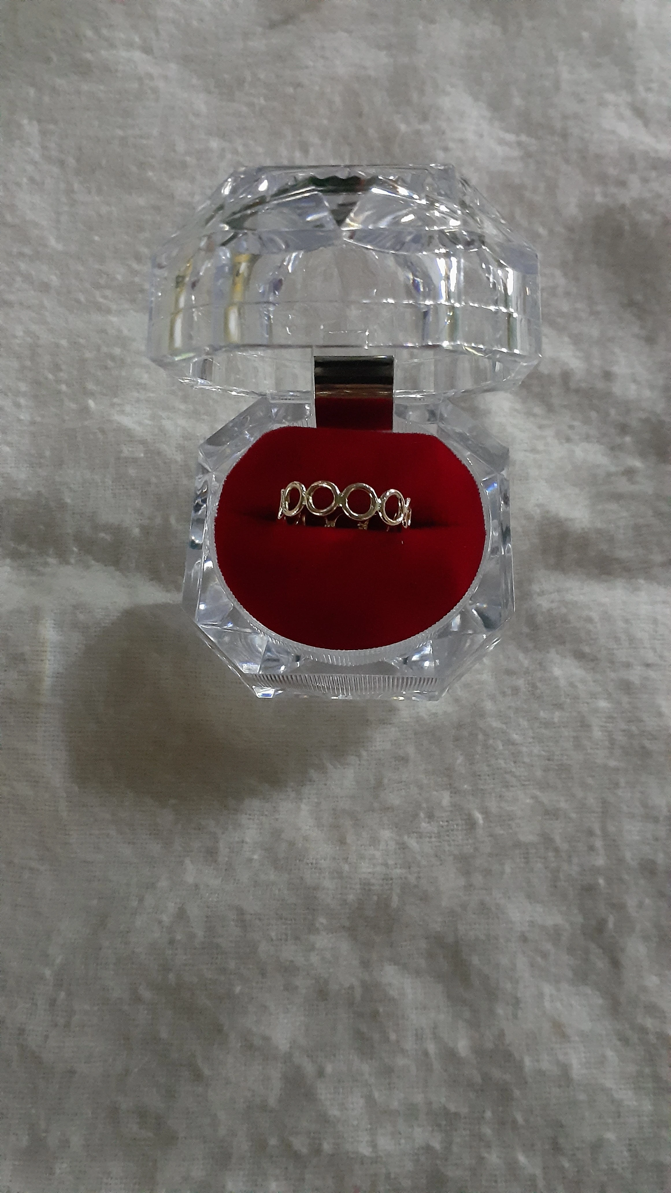 Sortija de aritos - Joyería La Filigrana Trujillo